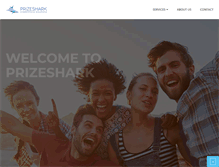 Tablet Screenshot of prizeshark.com